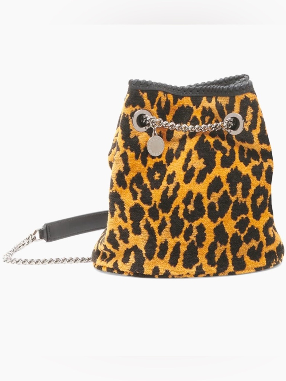 🔥🔥🔥 EUC Stella McCartney Leopard Jacquard Bucket Bag Reduced To Buy Now & Save - Picture 12 of 13